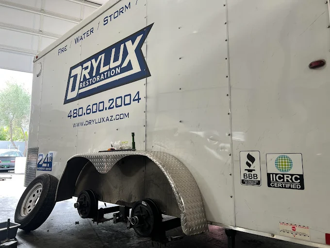 Fleet trailer ready for on-site service